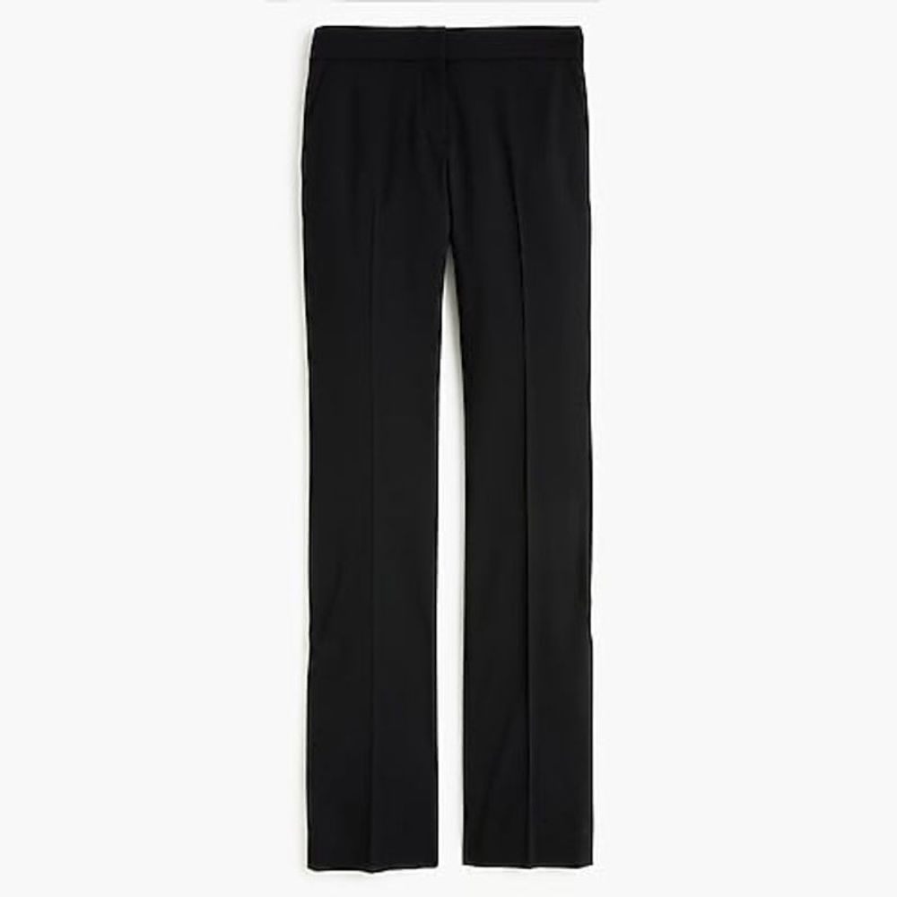 J. Crew Black Wool Work Dress Pants Women's Size 2